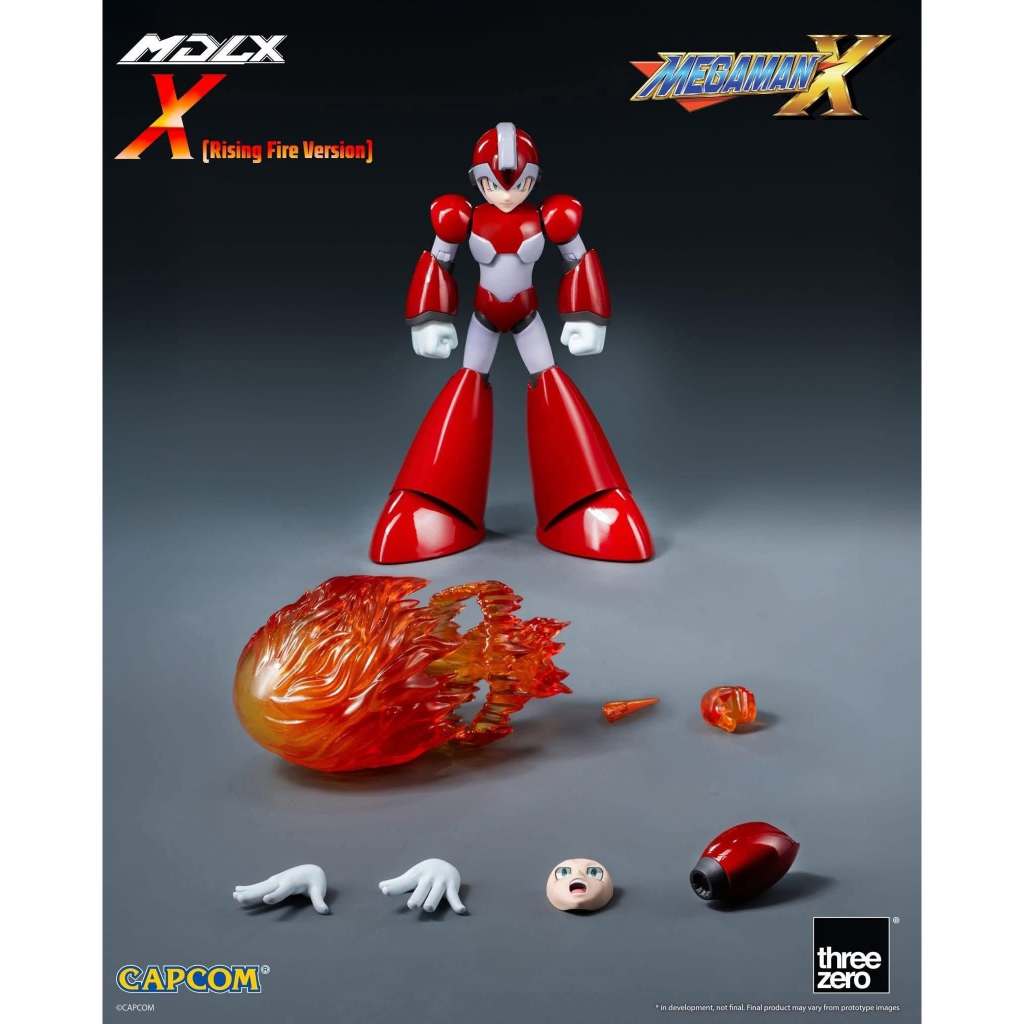 THREEZERO 3Z05760A0 : MDLX MEGAMAN X RISING FIRE