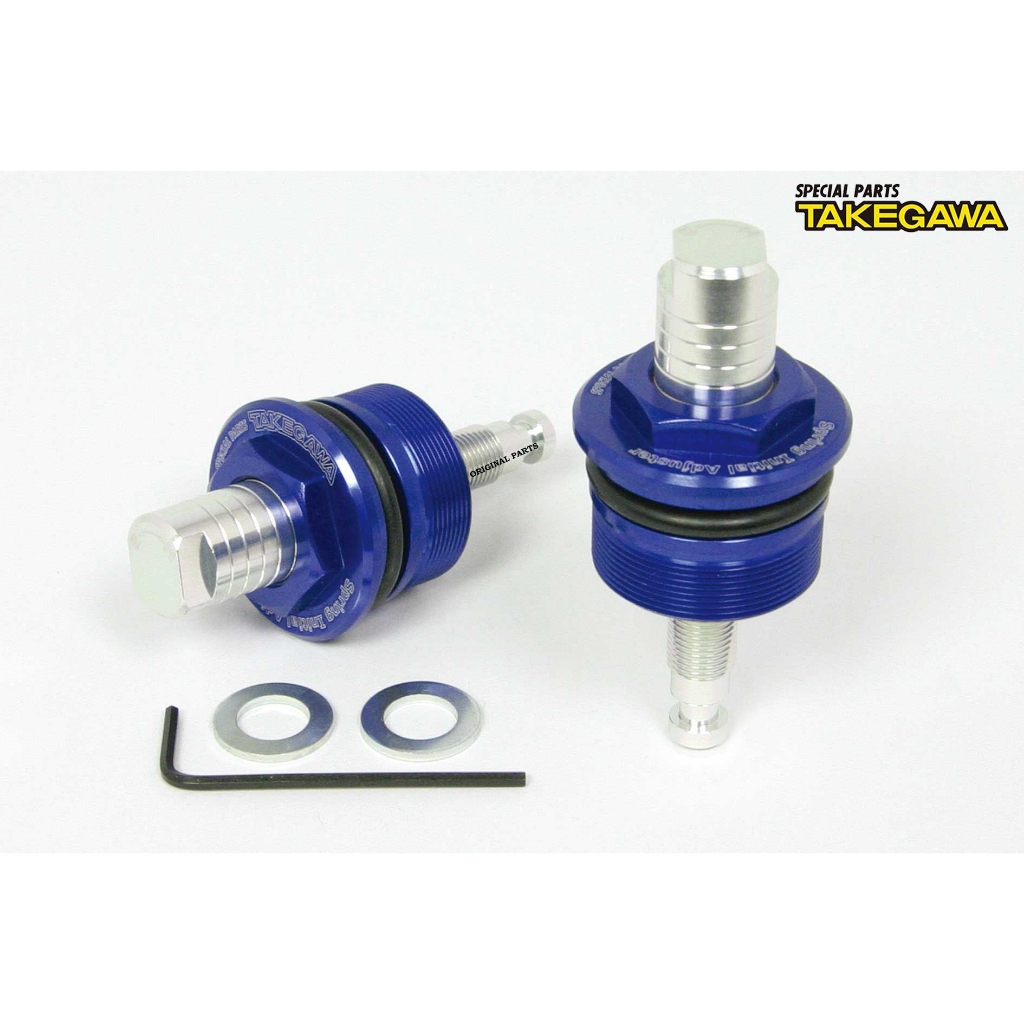 ตัวปรับโช๊คหน้า KSR110 / Z125 PRO TAKEGAWA แท้ใหม่ 06-06-0027