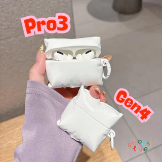 เคส AirPods Case Gen4 Pillow AirPods Case สำหรับ Gen4 Pro3 เคสแอร์พอร์ต ซิลิโคน SHOPSITIVE