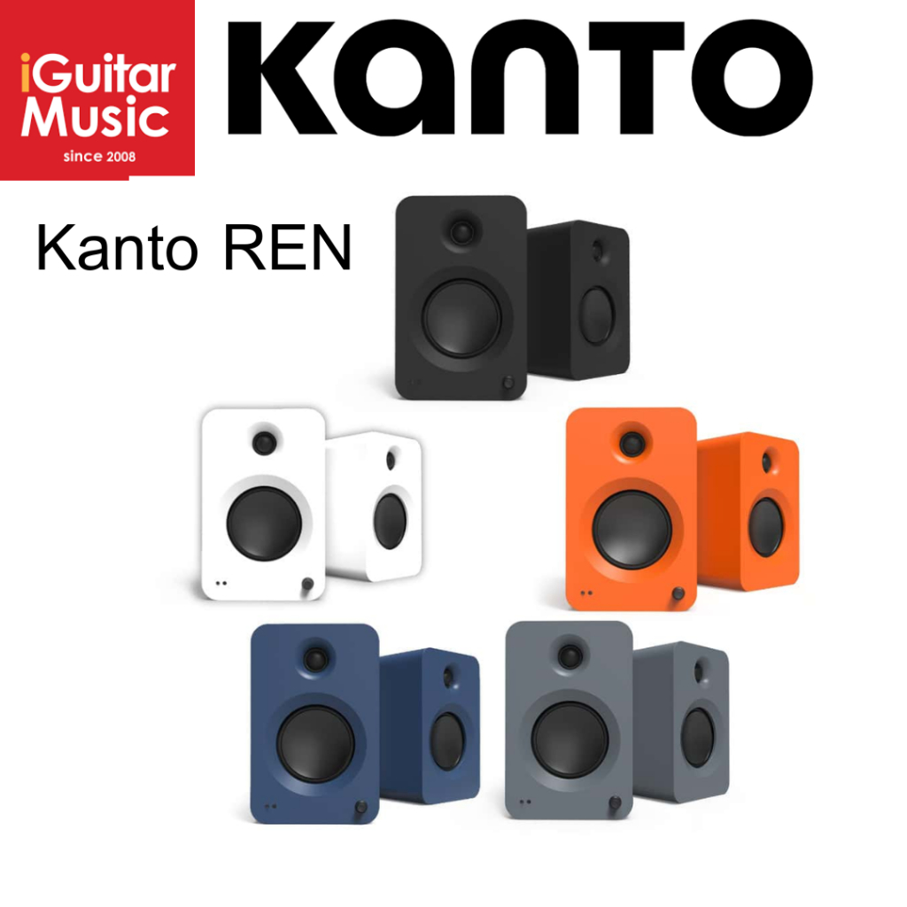 ลำโพง Kanto REN ลำโพงสเตอริโอแบบ Active Kanto Active Stereo Speaker