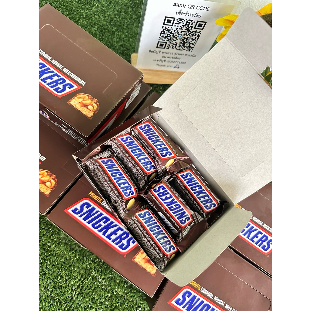 SNICKERSช็อกโกแลตเคี้ยวเพลิน