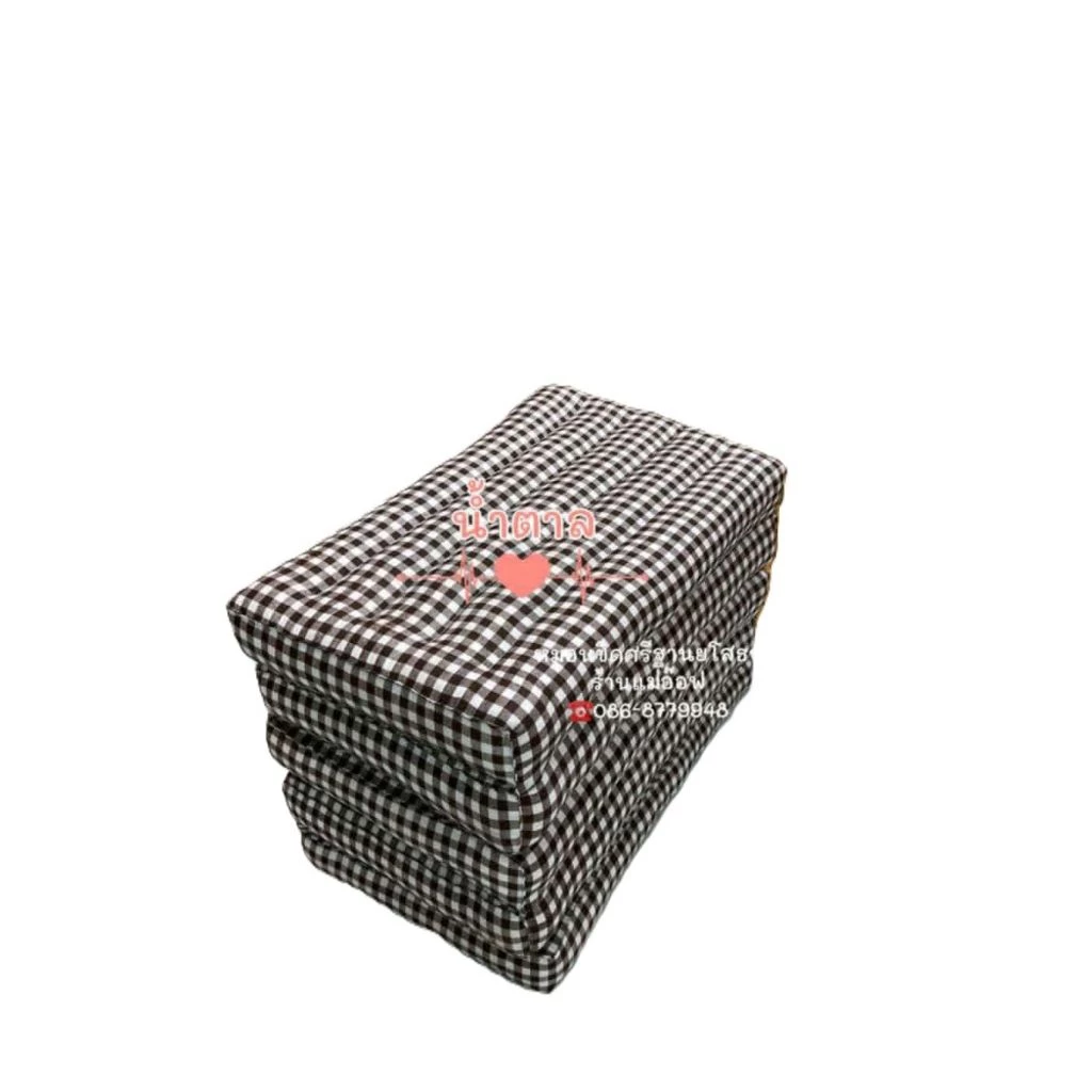 shoppee ที่นอน5พับ ลายมินิมอล(60*180ซม.) /กล่องบรรจุ:38*40*60/