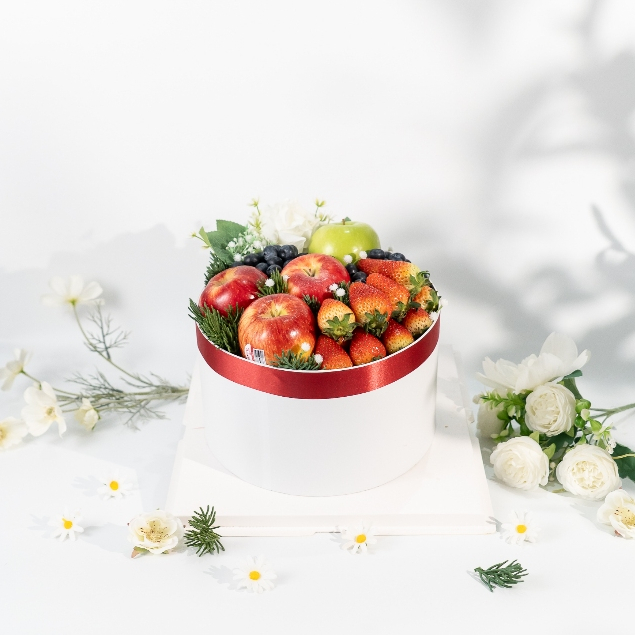 CityFresh กระเช้าผลไม้ RUBY BERRY BLISS