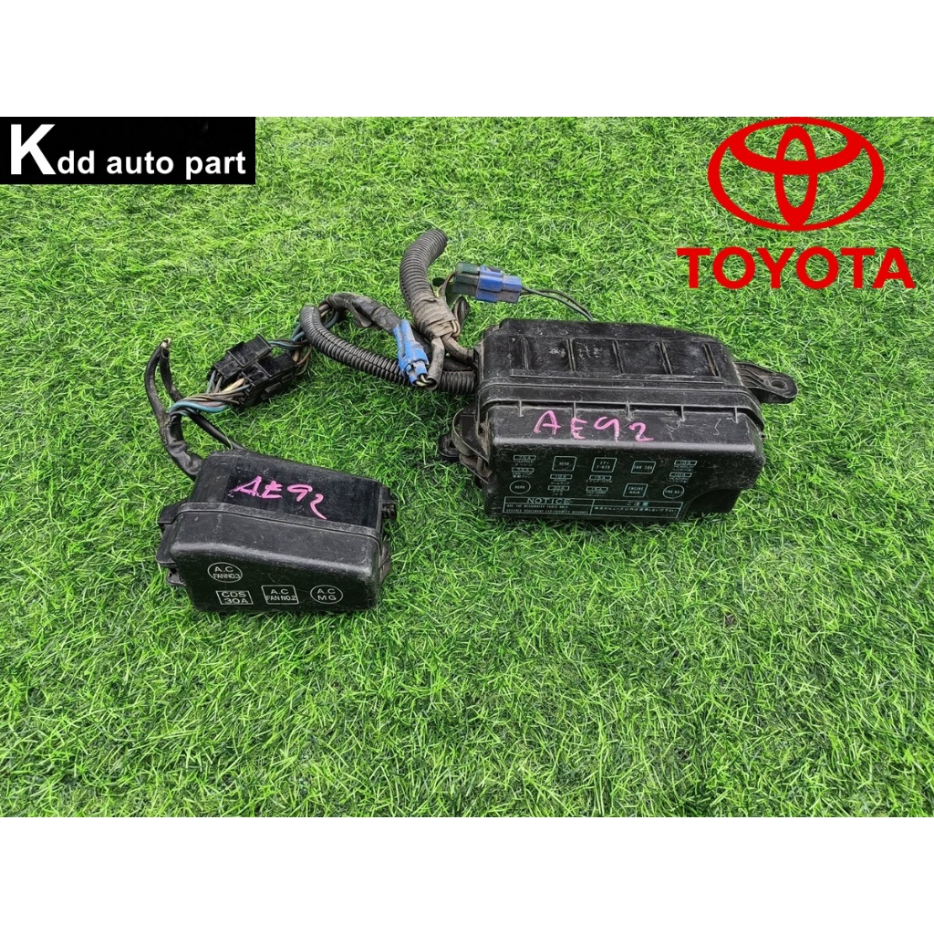 กล่องฟิวส์รถยนต์ Toyota Corolla AE90 AE92 EE90 EE92