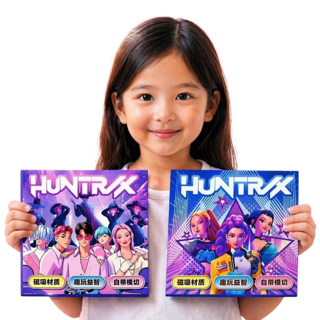 [ใหม่ล่าสุด ✨ ส่งไวจากนนท์] สมุดแม่เหล็ก KPop นักล่าปิศาจ | ทุกเล่ม ฟรี สติ๊กเกอร์ 1 แผ่น | Magnetic Book DH