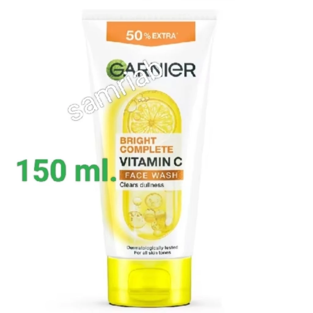 [EXP: 02/28].การ์นิเย่ ไบรท์ คอมพลีท ไบรท์เทนนิ่ง โฟม 150 มล.Garnier Bright Complete Brightening Foam 150 ml.