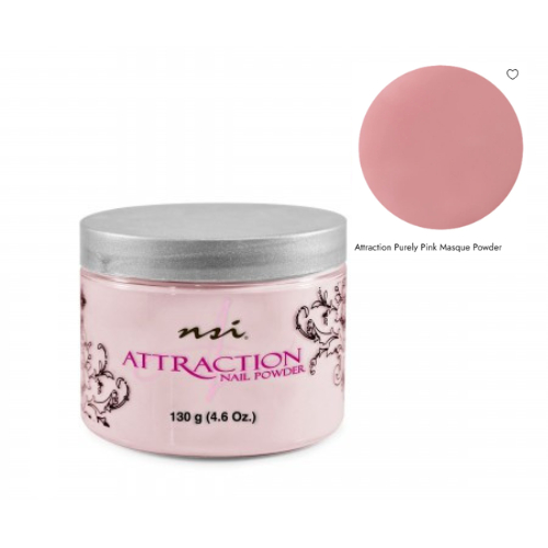 ผงอะคริลิค NSI Attraction Acrylic Purely Pink Masque Powder 130 g.ของแท้จากผู้นำเข้าเจ้าเดียวในประเทศไทย
