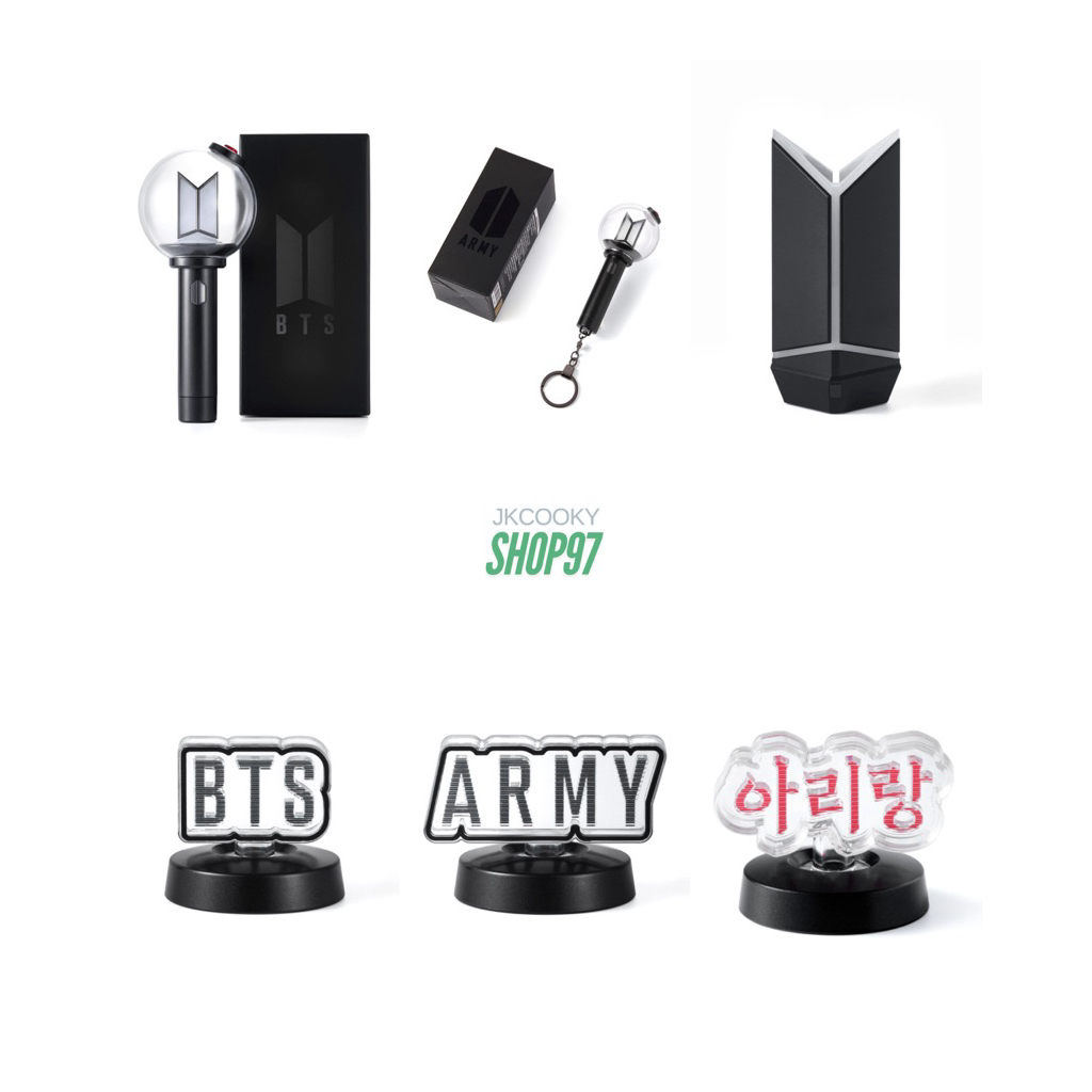 พร้อมส่ง | Pre แท่งไฟ BTS OFFICIAL LIGHT STICK VER.4 (เวอร์ชั่นล่าสุด) | PARTS | CRADLE ของแท้