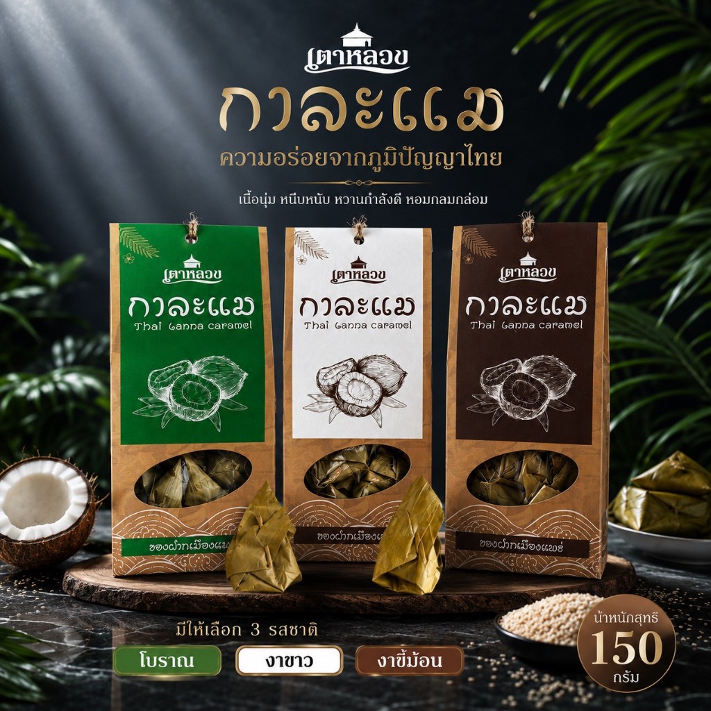 กาละแมเตาหลวง 150 กรัม