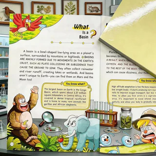 100000 Whys Kids Science Book Fun Joyful Science Encyclopedia Develop Scientist Thinking English Picture Book