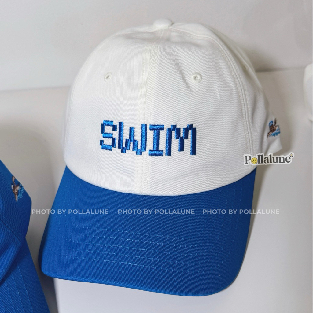[ พร่อมส่ง🇹🇭 ] หมวก bts swim ของแท้ 💯 สีขาว