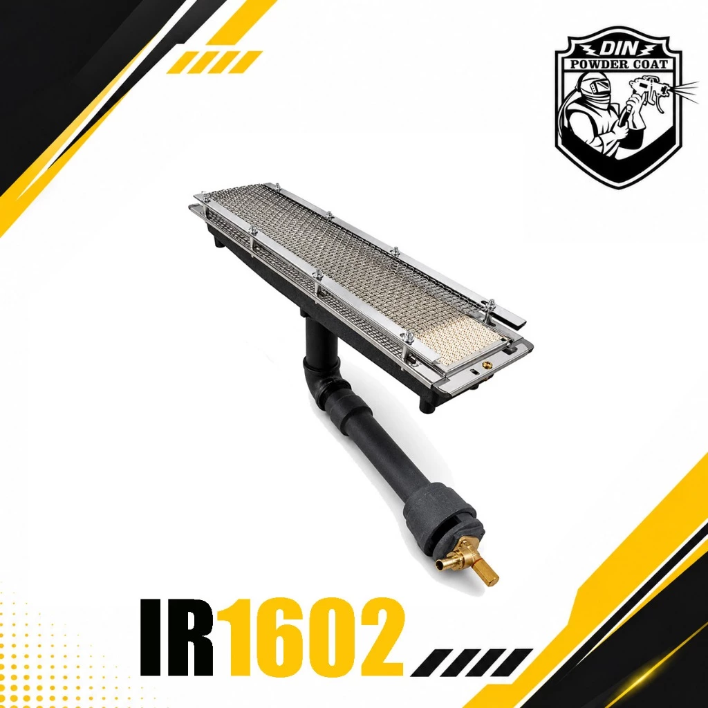 หัวเตาอินฟาเรด สำหรับเตาอบอุตสาหกรรม เตาอบสี IR1602 ขนาด575x135x230มิล