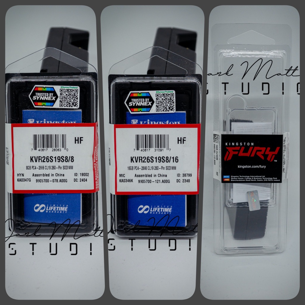 [ถูกที่สุดในโลก] กล่องใส่ RAM Notebook ของแท้ Kingston Lexar HIKSEMI APACER