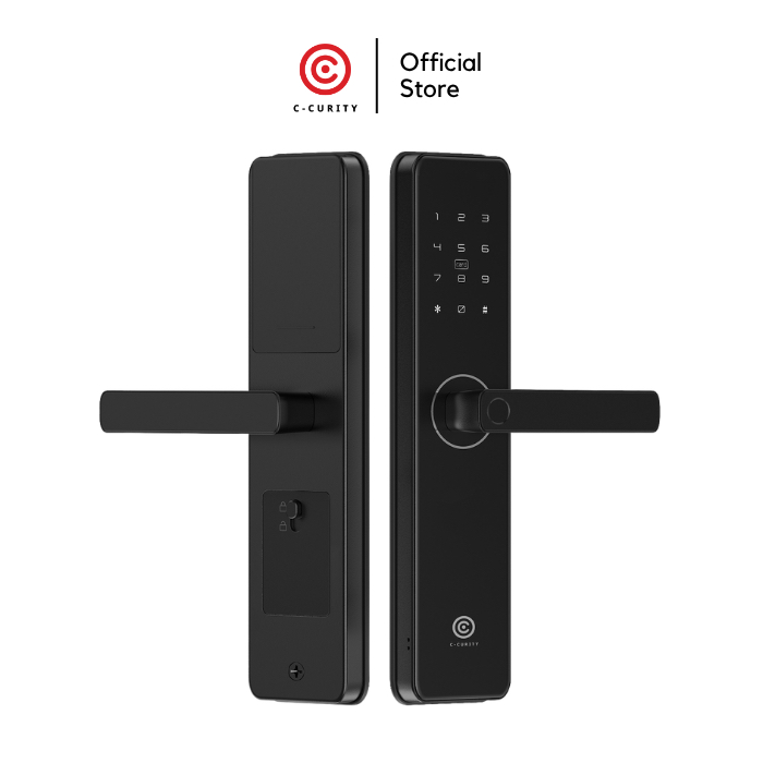C-CURITY รุ่น DMB53DP Waterproof IP65 Digital Door Lock กลอนประตูดิจิตอลกันน้ำ ปลดล็อก 5 ระบบ