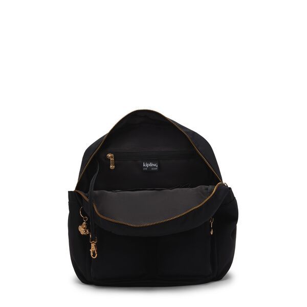 KIPLING حقيبة CITY POCKET S — أسود/ذهبي — صورة 5
