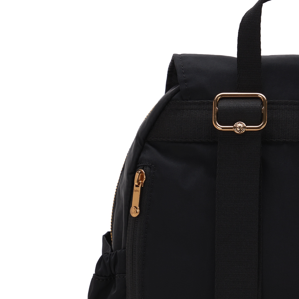 KIPLING حقيبة CITY POCKET S — أسود/ذهبي — صورة 4