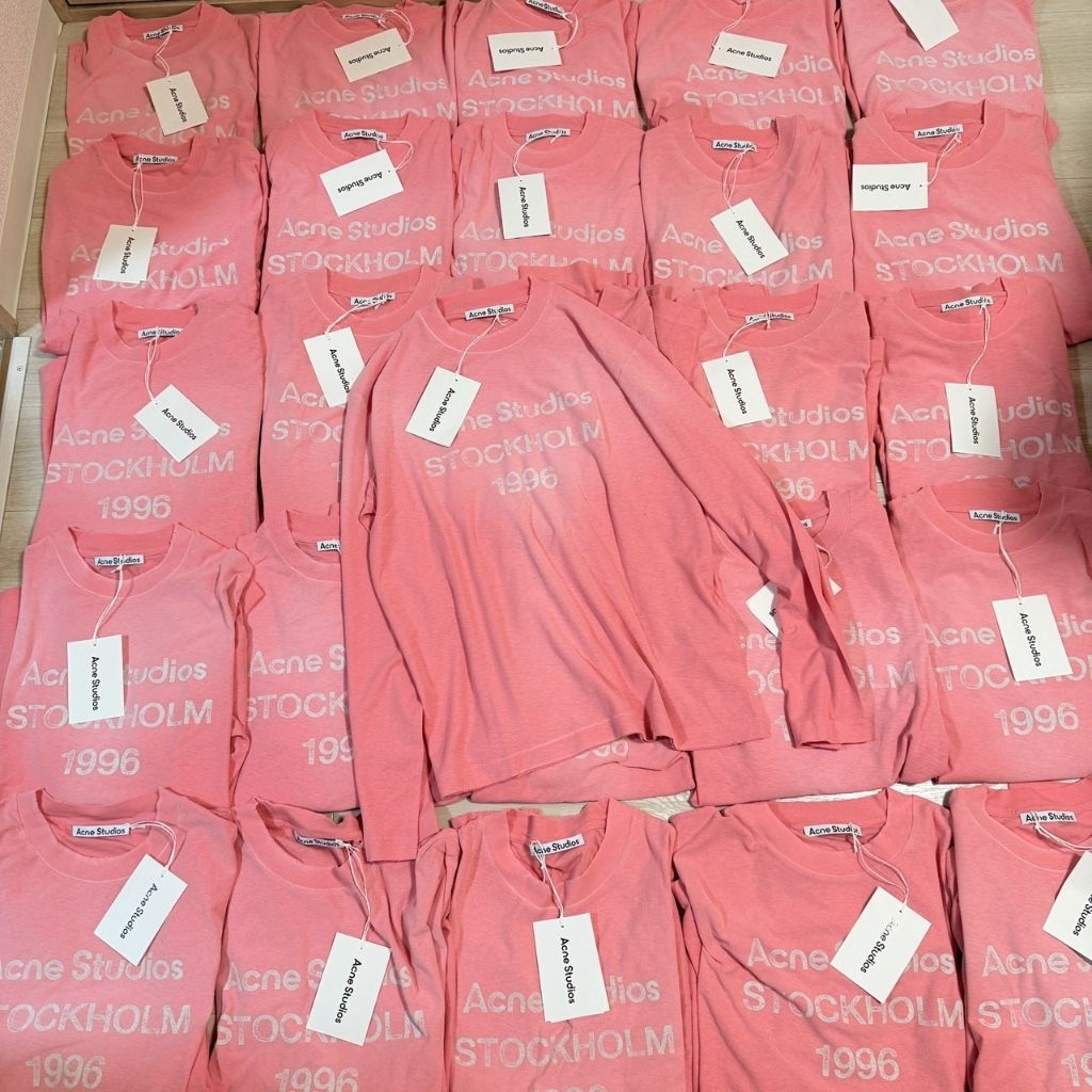 (พร้อมส่ง) Acne studio Stockholm 1996 Tango 🩷 T shirt ของแท้