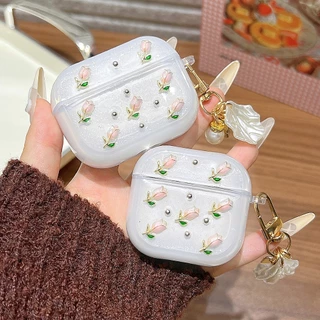 Ins ตลก ซิลิโคน For Airpods 4 3 2 1 Pro 2 Pro2 Anti-lost Hook หูฟังสําหรับ ชุดหูฟังฝาครอบป้องกันบลูทูธไร้สายหูฟังกัน