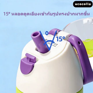 Ucocolla ขวดน้ำสปอร์ต ขวดเก็บอุณหภูมิ 700ml สแตนเลส316 ขวดเก็บความเย็น ขวดน้ำ ออกกำลังกาย ฝา 2in1