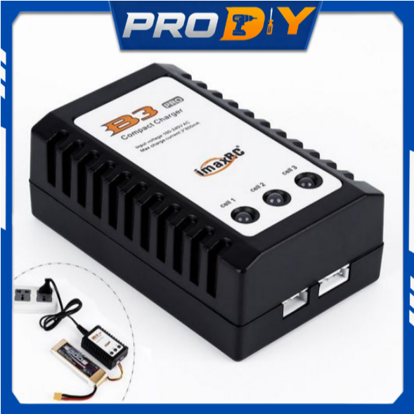 🚚พร้อมส่ง🚚เครื่องชาร์จแบต LiPo IMAX B3 10W รองรับ 2S-3S ไฟบ้าน AC110-240V กันชาร์จเกิน ปิดอัตโนมัติ