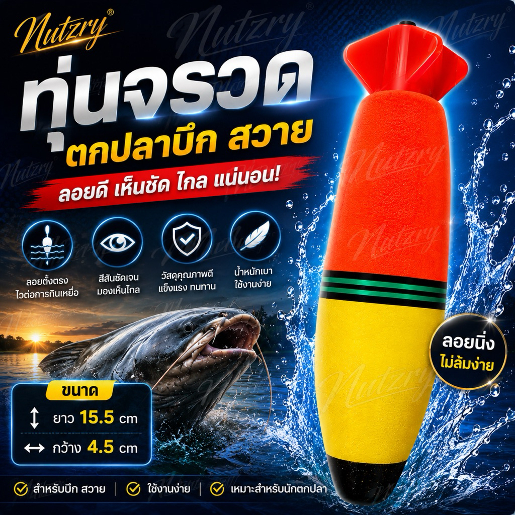 WEEBASS ทุ่นจรวด รุ่น RB ทุ่นตกปลา ใหญ่