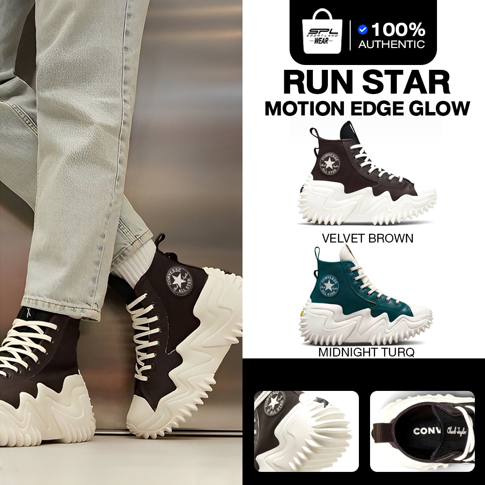 Converse Collection รองเท้าผ้าใบ UX Run Star Motion Edge Glow HI A01320CH2GNXX / A01321CH2BRXX (4200