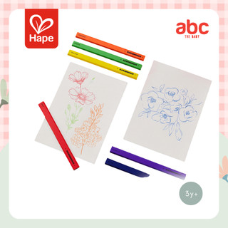 Hape ดินสอสีสำหรับสเก็ตช์ 6 สี 3 ขวบขึ้นไป