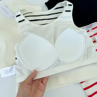รหัส NOJ24015 NOJ24014 SABINA เสื้อกล้าม บราในตัว Wearever Bra Tops Loungewear MAC