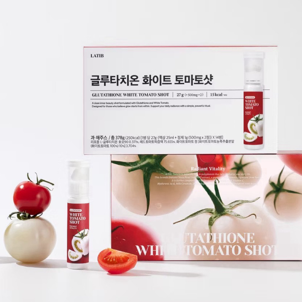 มะเขือเทศช็อต Latib Glutathione White Tomato Shot