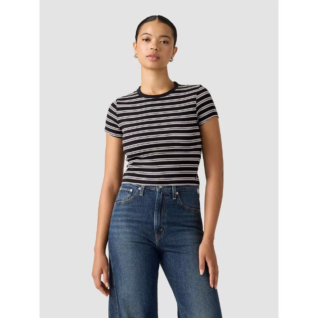 เสื้อยืดผู้หญิง Levi's® Women's Hayes Cropped Tee