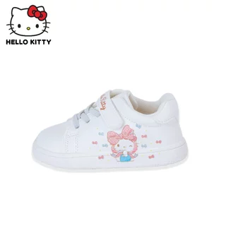 Hello Kitty รองเท้าผ้าใบเด็กผู้หญิง สีขาว น่ารัก ใส่สบาย รุ่นKTZ-833