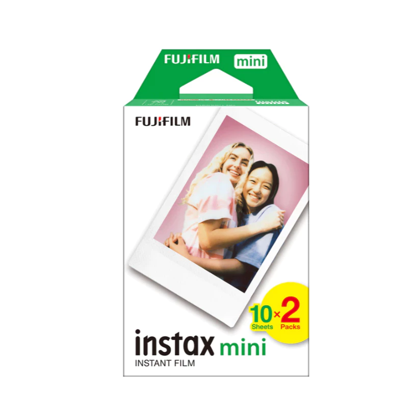 Fujifilm Instax Mini Film 10x2 Instant Film [ฟิล์มขอบขาว 20 แผ่น]