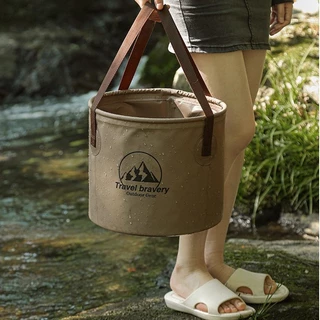 5L/10L/20L ถังน้ำแคมป์ปิ้งพับได้ ถังน้ำแข็ง ถังน้ำพับได้ สําหรับตั้งแคมป์ ท่องเที่ยว[COD]