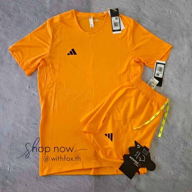 มั่นใจป้ายไทยครบ✅ เสื้อวิ่งทรงสลิม ADIZERO ESSENTIALS