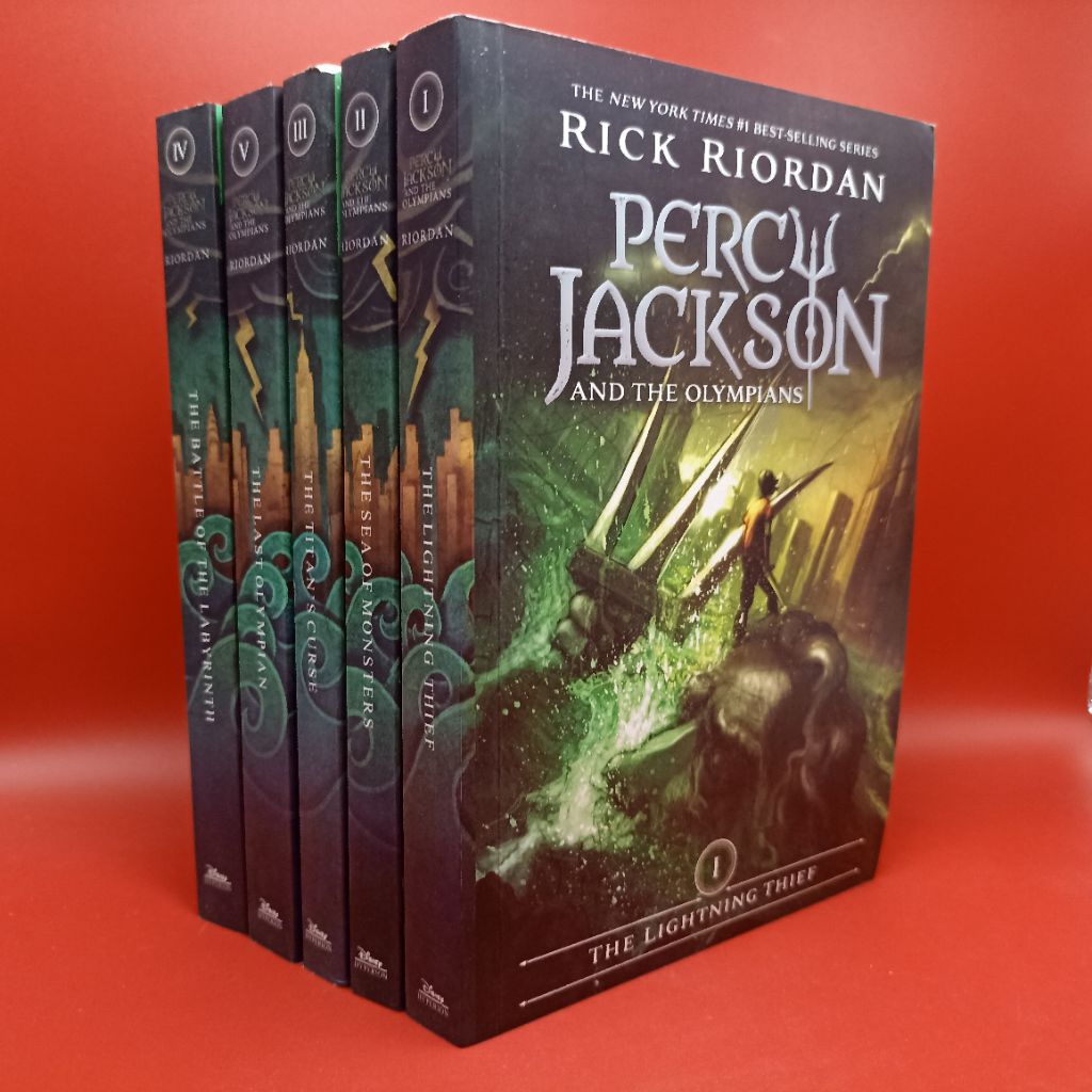 Percy Jackson & the Olympians The complete series- 5 books
