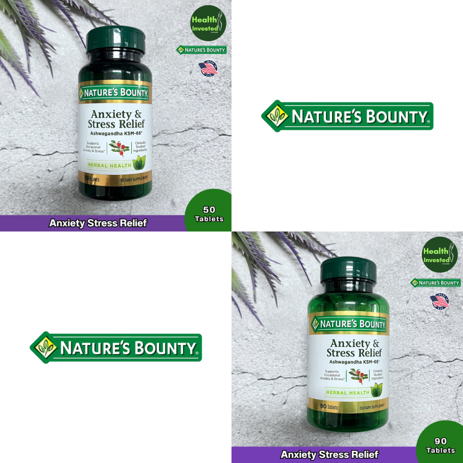 <Nature's Bounty> Anxiety Stress Relief แองไซตี้ สเตรส รีลีฟ