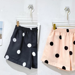 sawat _bt ”Crochet pants" นค้าใหม่พร้อมส่ง กางเกงเอวยางยืด มีซับใน มีกระเป๋าล้วงพร้อมถักขอบปลายขา ผ้าลินิลผสมฝ้ายเนื้อผ้