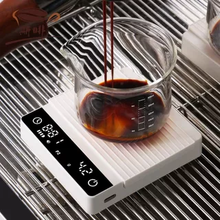 เครื่องชั่งกาแฟ ตาชั่งกาแฟ 0.3g-2000g มีฟังชั่นชดเชยน้ำหนัก พร้อมส่งในไทย เหมาะสำหรับชั่งอาหาร