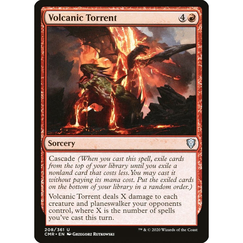 [Commander Legends] - (CMR) - (U) - [Volcanic Torrent] - [2020]