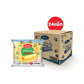 ขนมข้าวโพดอบกรอบเอ็มอาร์รสนม. 40g ยกลัง (144ซอง)
