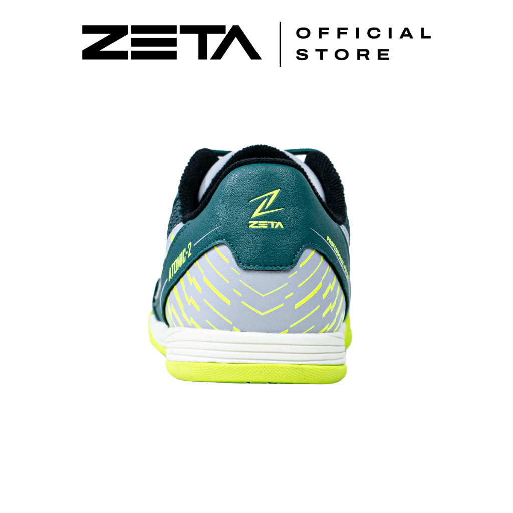 ZETA ซีต้า รองเท้าฟุตซอล รุ่น ATOMIC-EDGE* ZTFFS02GG GREEN/ GREEN เบา ทน เกาะสนามดี เคลื่อนไหวมั่นใจ* — صورة 7