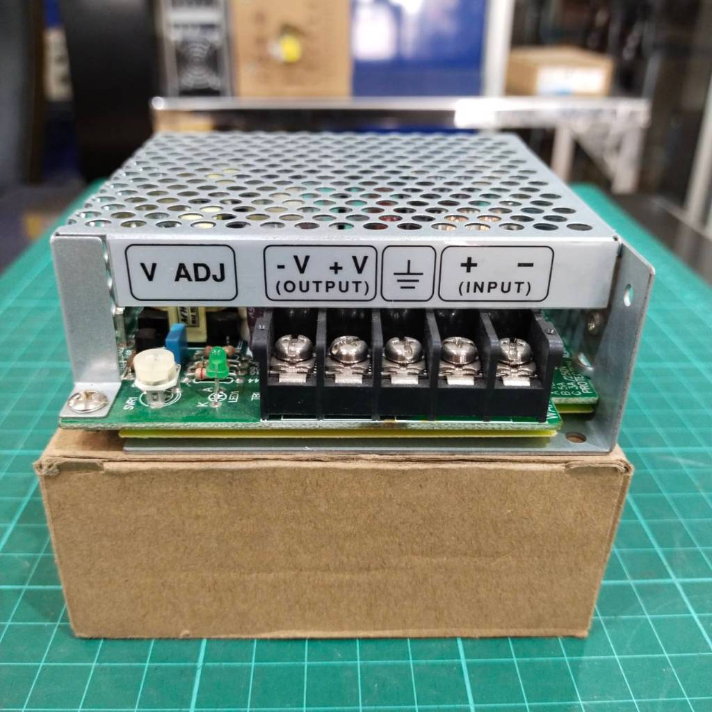 Power Supply Mean Well SD-25C-12 ,Input 36-72Vdc / Output 12Vdc 2.1A