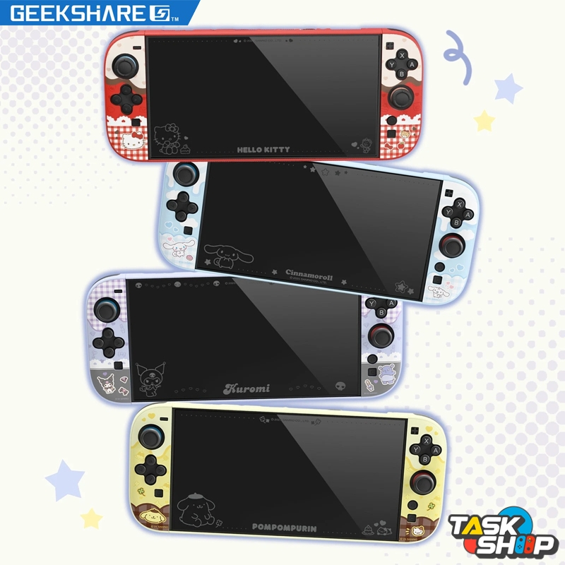 ส่งทันที GeekShare x Sanrio Switch 2 Tempered Film ฟิล์มใสกันรอยลาย Sanrio