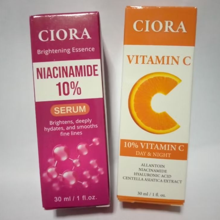 Ciora เซรั่ม setคู่ดูเลผิวหน้ากระจ่างใส
