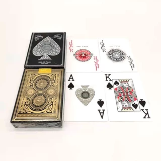 พร้อมแล้ว magic card จัดส่งด่วน พลาสติกคุณภาพสูง สีทอง เกมบนโต๊ะ การ์ด