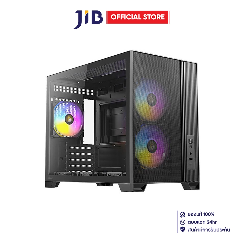 CASE (เคส) ANTEC FLUX M - MICRO-ATX BLACK