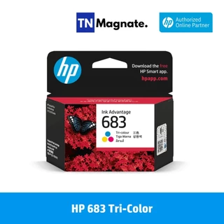 [หมึกพิมพ์อิงค์เจ็ท] HP 683 BK/CO แพคเดี่ยว (หมึกดำ หรือ หมึกสี) - 1 กล่อง