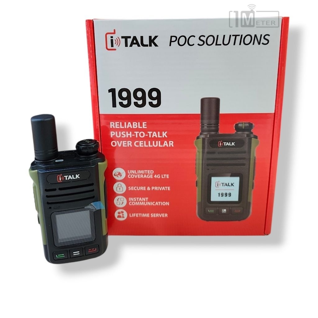 วิทยุสื่อสารใส่ซิม iTalk รุ่น 1999 ฟรีซิมgomo รายปี