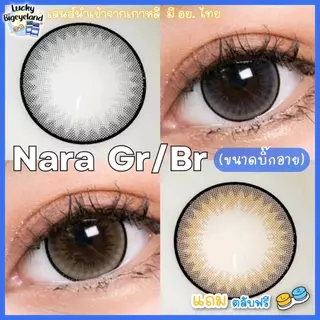 คอนแทคเลนส์ Nara Brown / Gray / Black (Wink) ขนาดบิ๊กอาย ✨ ลายฮิต Tiktok