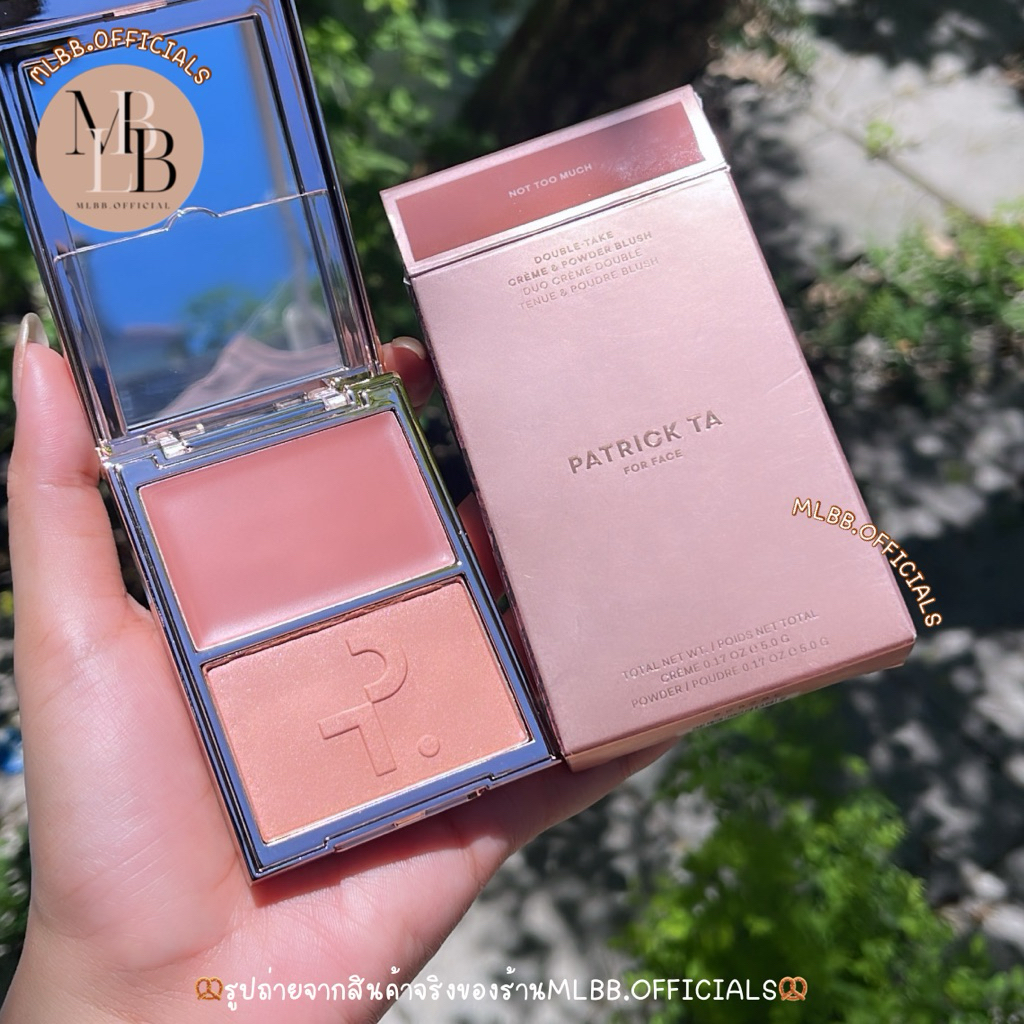 Patrick Ta Major Headlines Double-Take Crème & Powder Blush สี She's That Girl